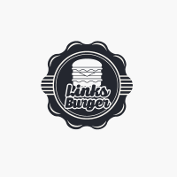 [バーガー]バーガーをモチーフとしたかっこいいロゴマーク