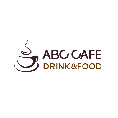カフェ コーヒーカップのシンプルなモノトーンロゴマーク 販売価格7 900円 飲食店輪区